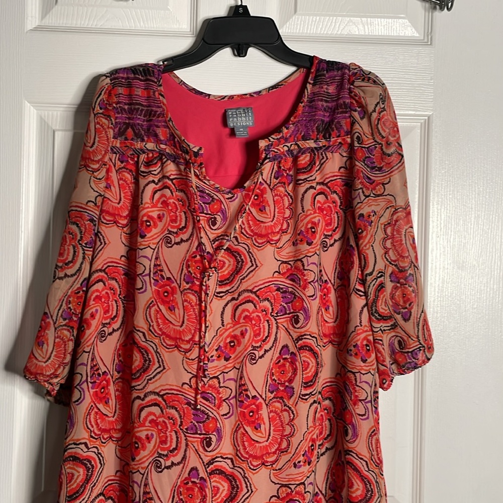 Rabbit Rabbit Rabbit designs floral mini dress - Picture 2 of 6